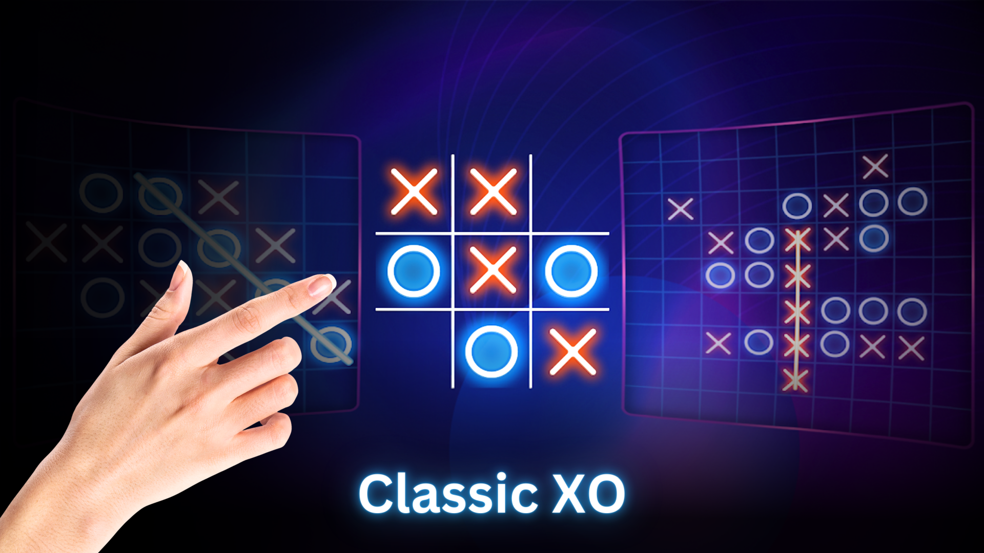 Tic Tac Toe 2 Player: XO Game 2